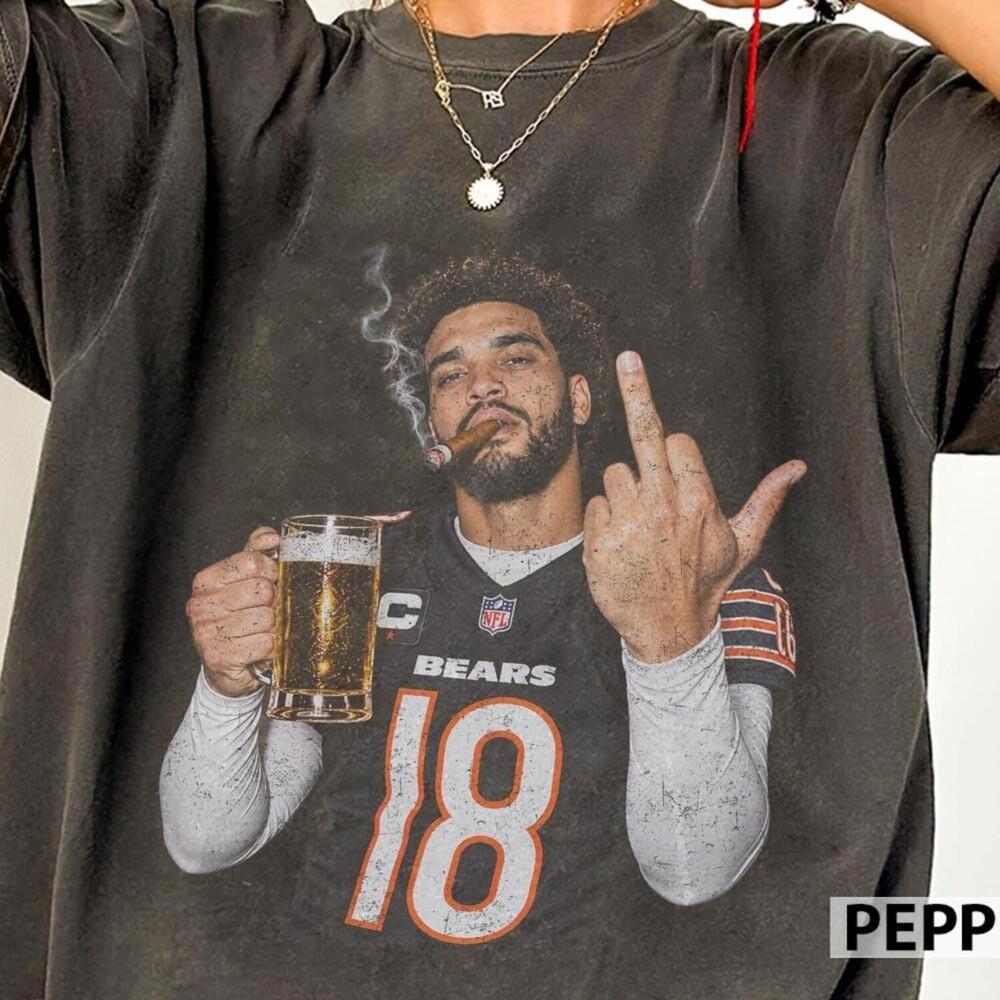 Funny Football Meme Shirt, Caleb Williams Graphic Tee